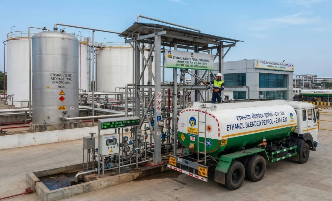 Ethanol Blended Petrol Programme -India Achieves E20 Target Five Years Early