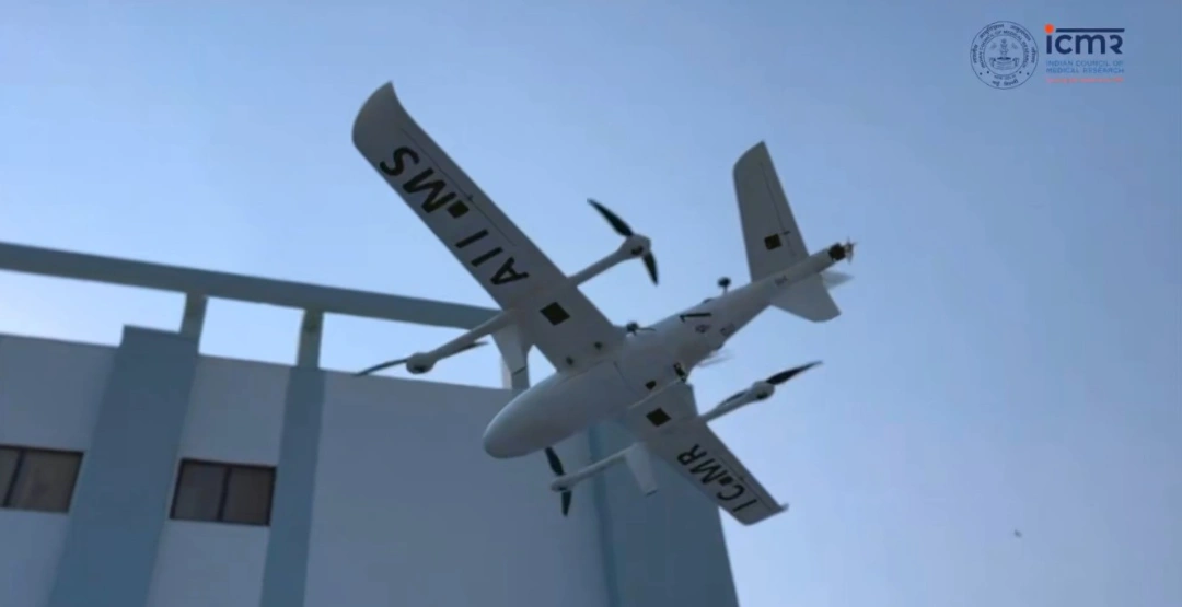 ICMR's i-DRONE Study : Drones Cut TB Diagnosis Time in Telangana