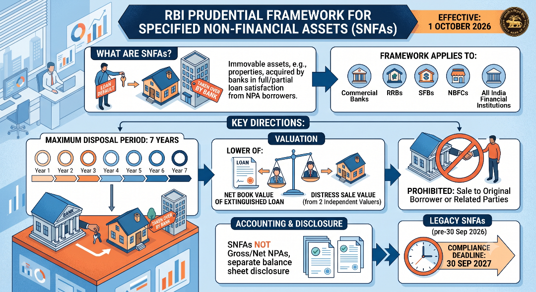 Introduction of the RBI Prudential Framework for SNFAs
