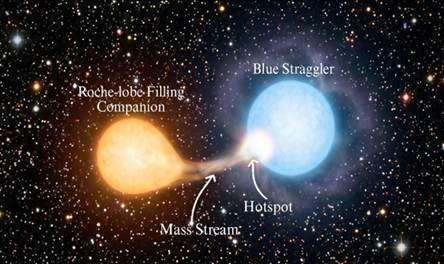 Indian Astronomers Capture a Blue Straggler Star "In the Act of Formation