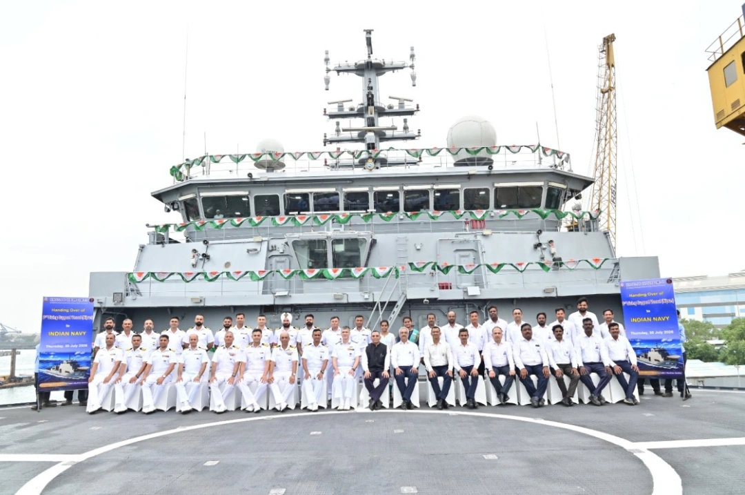 INS Nipun : India's Second Indigenous Diving Support Vessel Delivered