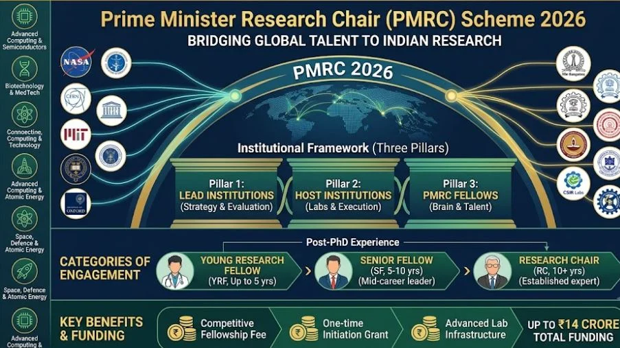 Prime Minister Research Chair (PMRC) Scheme 2026