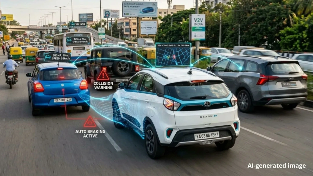 Draft Notification On Vehicle-To-Vehicle (V2v) Communication Systems