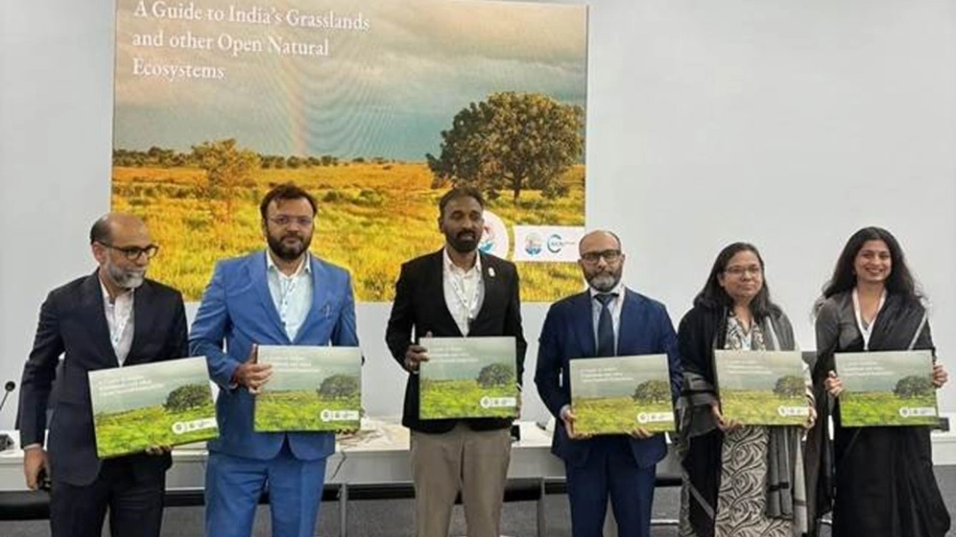 India Launches First-Ever Guide to Grasslands and Open Natural Ecosystems at UNCCD COP17